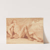 A Reclining Male Nude (1723) by Bernard Picart