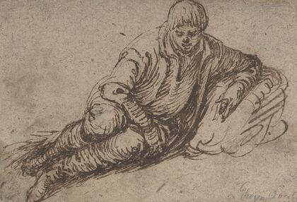 A Reclining Peasant