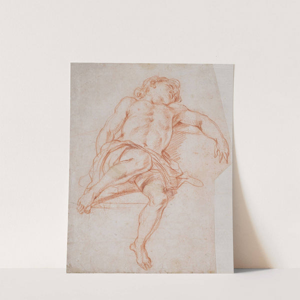 A Reclining Youth by Baldassare Franceschini