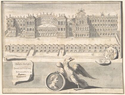 A Reconstructed View of the Palace on the Palantine Hill