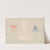 A red triangle pointing downwards, a blue triangle pointung upwards, and two floating rectangles by David Humbert de Superville