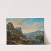 A Rhenish river landscape with trading vessels by Herman Saftleven