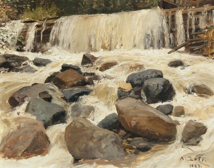A River Dam