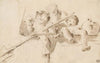 A River God and Other Figures on a Parapet