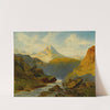 A river in the Alps by Alexandre Calame