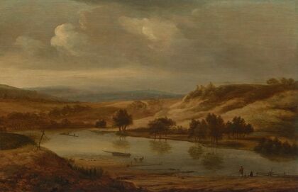 A river landscape