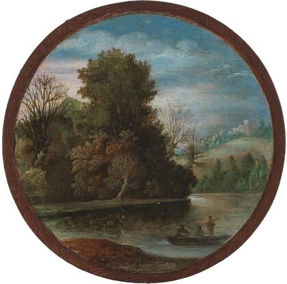 A river landscape