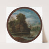 A river landscape by Paul Bril