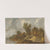 A river landscape with a ferry and fisherfolk, a carriage on a bridge near houses to the right by Pieter de Molijn