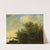 A River Landscape With A Fully-Laden Ferry Boat Approaching A Busy River Bank by Jan van Goyen