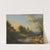 A River Landscape With Figures On The Bank And Sheep Grazing by Johann Christian Vollerdt