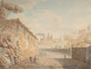 A Road below the Villa d’Este at Tivoli