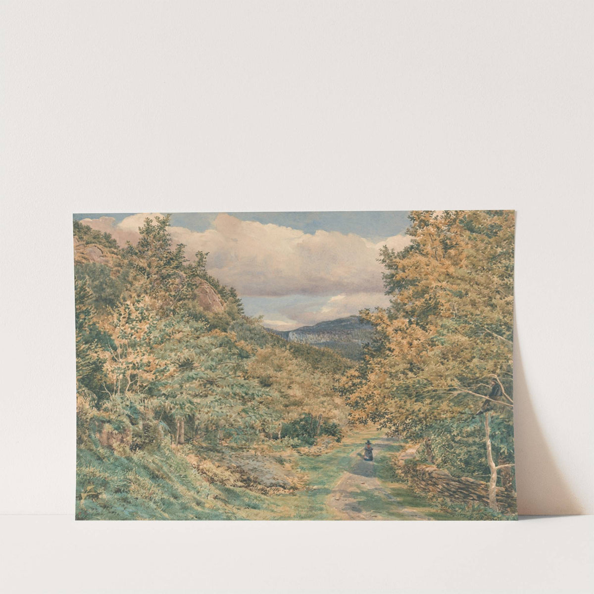 A Road Near Bettws-y-Coed by George Price Boyce