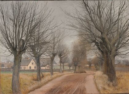 A Road near Vinderød, Zealand (1898)