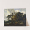 A Road through an Oak Wood by Jacob Salomonsz. van Ruysdael