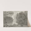 A Rocky Crag by Rev. William Henry Barnard
