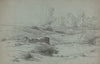 A Rocky Meadow by a River