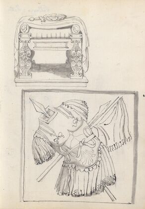 A Roman Throne, Palazzo Mattei, and Spoils of War at Palazzo Altieri, Rome