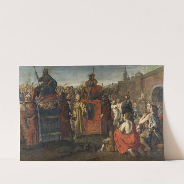 A Roman Triumphal Parade by Simon Peter Tilemann