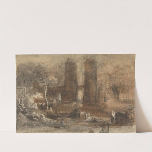 A Romantic Landscape by John Varley