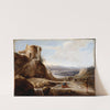 A Ruined Temple by Charles Cornelisz. de Hooch