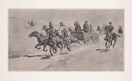 A run to the scout camp (1891)