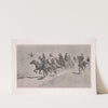 A run to the scout camp (1891) by Frederic Remington