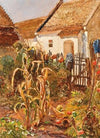 A rustic garden in the Wachau region