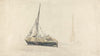A Sailing Barge being loaded with Hay (1827)