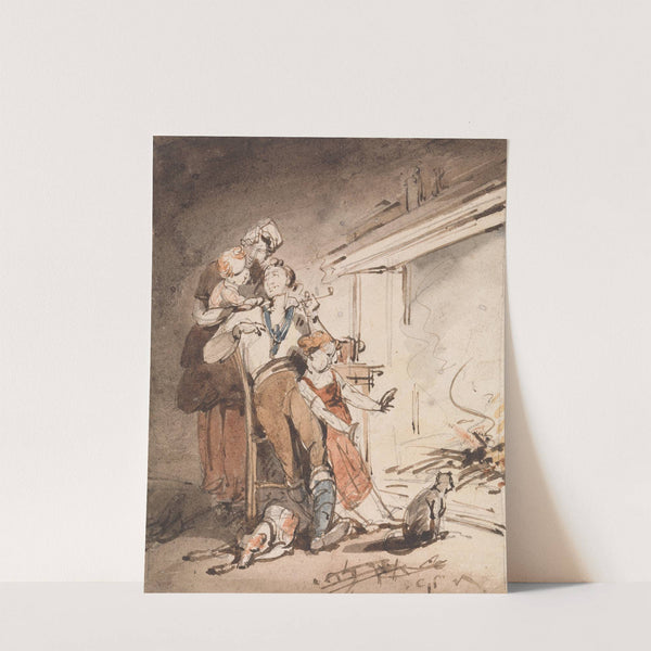 A Sailor and His Family by George Chinnery