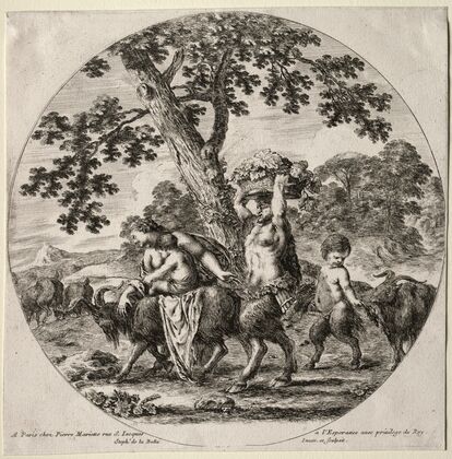 A Satyr Family Traveling (c. 1657)