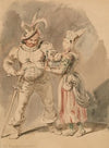 A scene from King Henry IV, pt. 2 or Merry wives