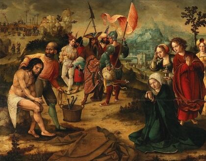 A scene from the Passion of Christ