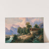 A Scene in Berchtesgaden (1878) by Emil Barbarini