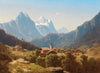 A Scene in the Bernese Highlands, Wetterhorn