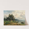 A Scene on a Lake by Josef Willroider