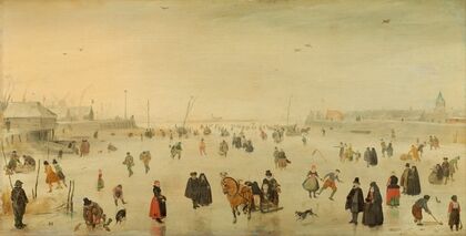 A Scene on the Ice