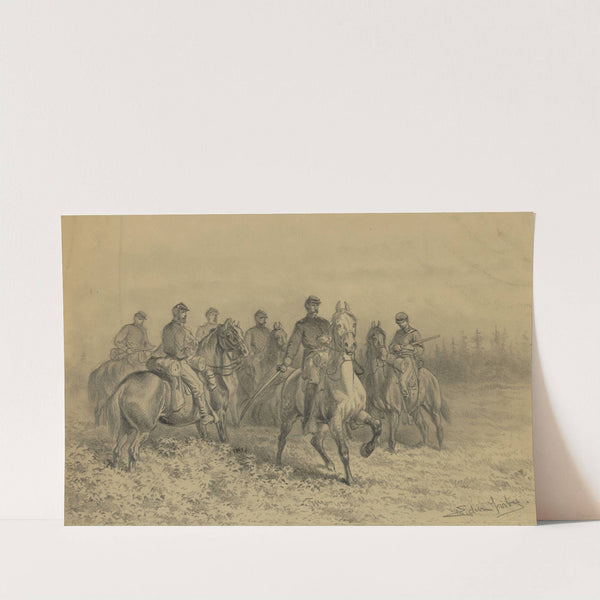 A scouting party by Edwin Forbes