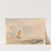 A Sea Piece, A Rough Sea with a Fishing Boat (1820 to 1830) by Joseph Mallord William Turner