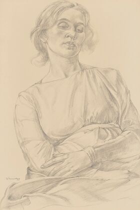 A seated female figure (1916)