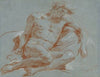 A Seated Male Nude