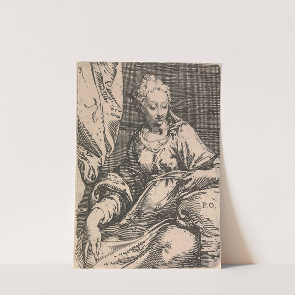 A Seated Woman by Peter Oliver