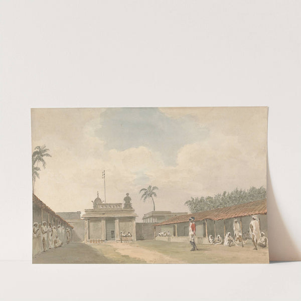 A Sepoy Sargent in a Compound by Samuel Davis