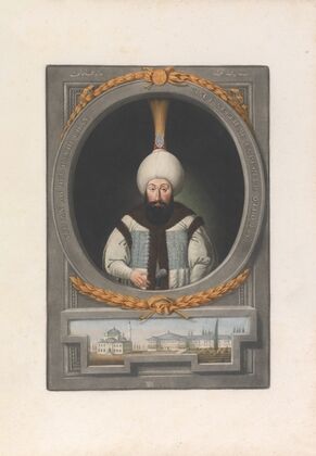 A series of portraits of the emperors of Turkey Pl.02