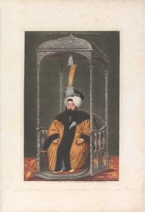 A series of portraits of the emperors of Turkey Pl.04