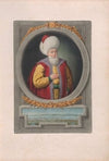A series of portraits of the emperors of Turkey Pl.08