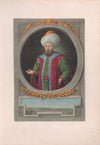 A series of portraits of the emperors of Turkey Pl.09