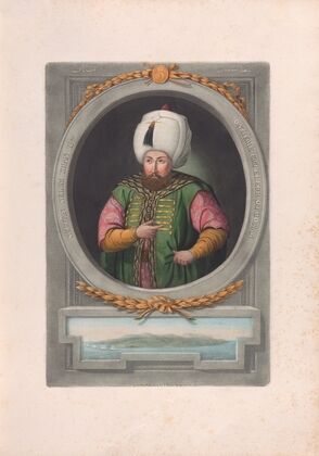 A series of portraits of the emperors of Turkey Pl.17