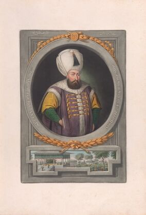 A series of portraits of the emperors of Turkey Pl.18