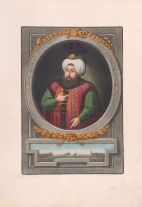A series of portraits of the emperors of Turkey Pl.27